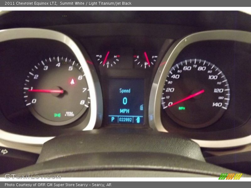 Summit White / Light Titanium/Jet Black 2011 Chevrolet Equinox LTZ