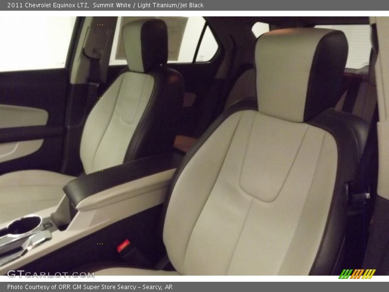 Summit White / Light Titanium/Jet Black 2011 Chevrolet Equinox LTZ