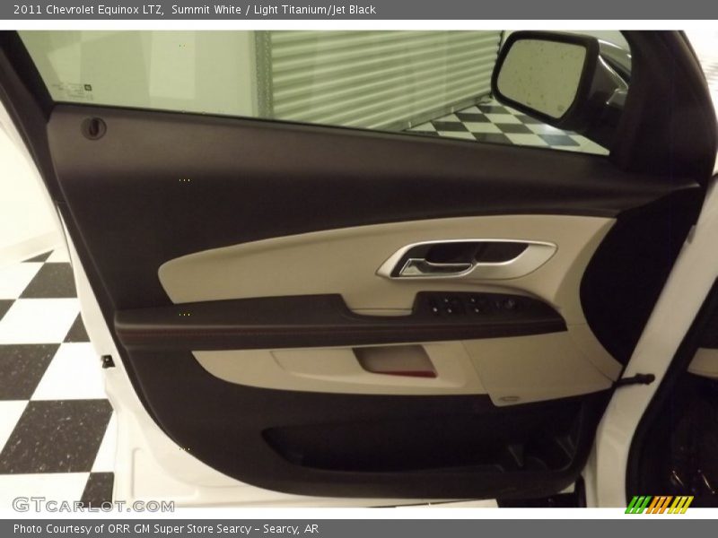 Summit White / Light Titanium/Jet Black 2011 Chevrolet Equinox LTZ