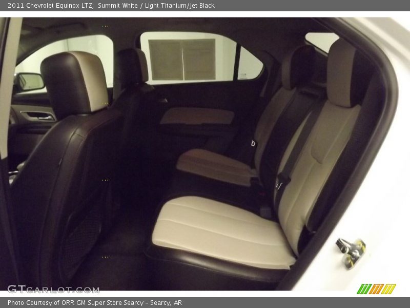 Summit White / Light Titanium/Jet Black 2011 Chevrolet Equinox LTZ