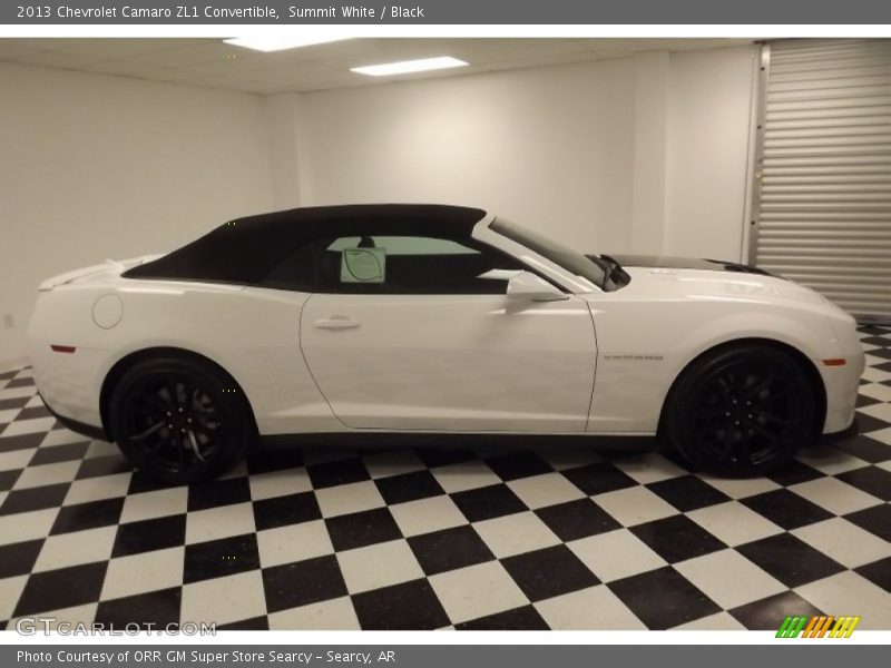 Summit White / Black 2013 Chevrolet Camaro ZL1 Convertible