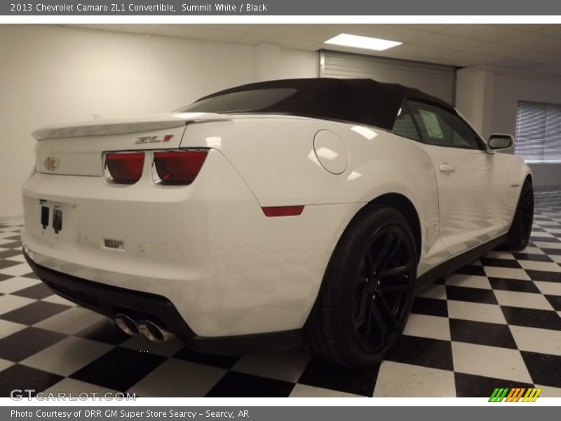 Summit White / Black 2013 Chevrolet Camaro ZL1 Convertible