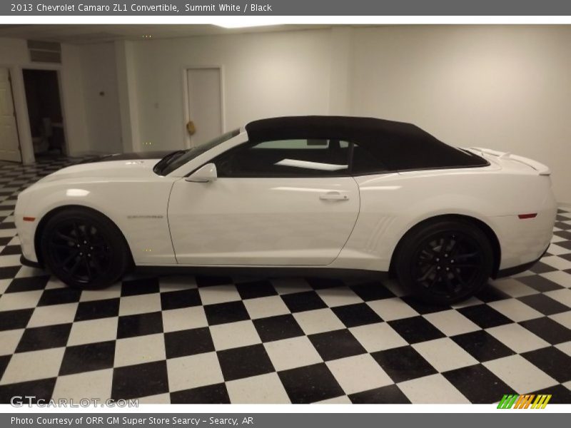 Summit White / Black 2013 Chevrolet Camaro ZL1 Convertible