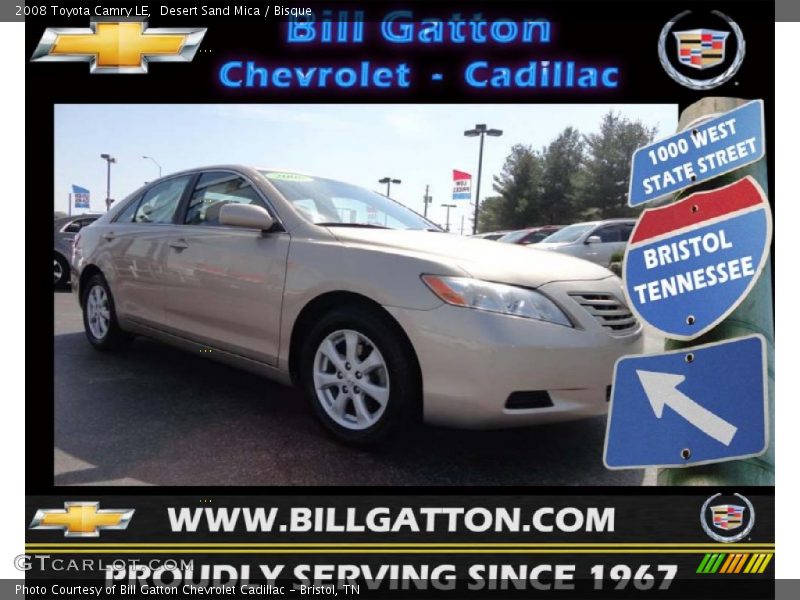 Desert Sand Mica / Bisque 2008 Toyota Camry LE