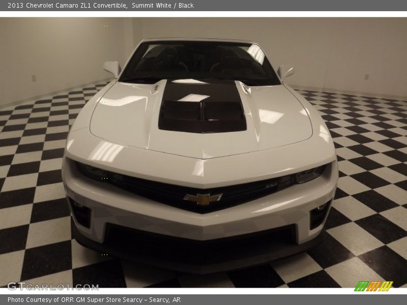 Summit White / Black 2013 Chevrolet Camaro ZL1 Convertible