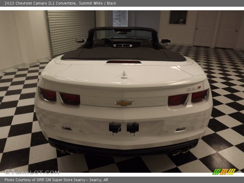 Summit White / Black 2013 Chevrolet Camaro ZL1 Convertible