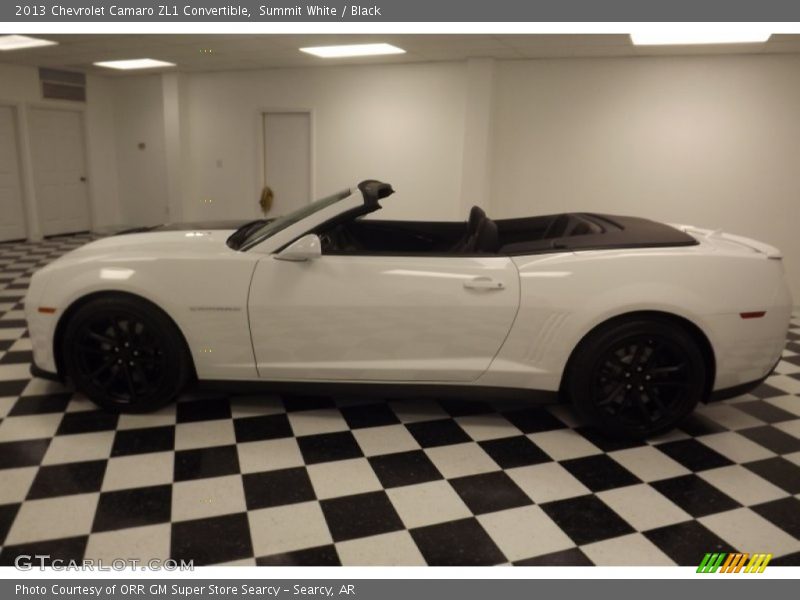 Summit White / Black 2013 Chevrolet Camaro ZL1 Convertible