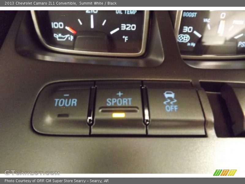 Controls of 2013 Camaro ZL1 Convertible