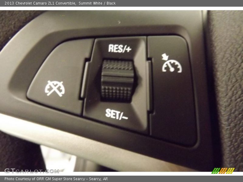 Controls of 2013 Camaro ZL1 Convertible