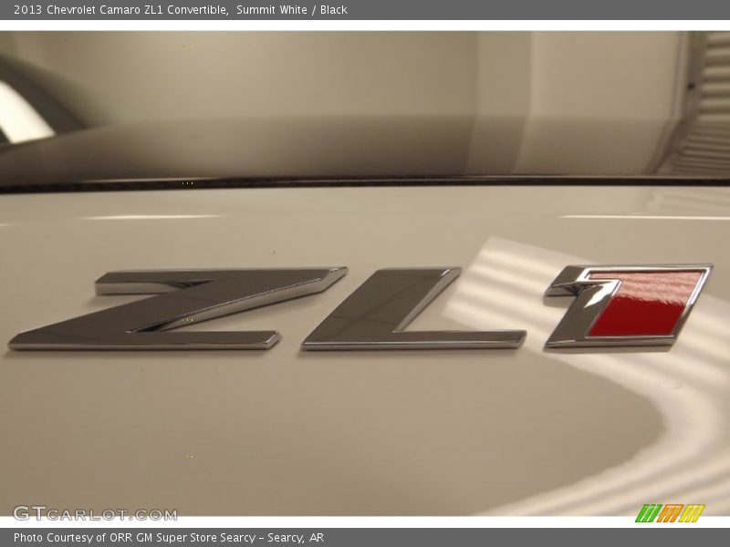  2013 Camaro ZL1 Convertible Logo