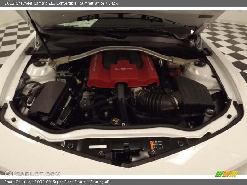 2013 Camaro ZL1 Convertible Engine - 6.2 Liter Eaton Supercharged OHV 16-Valve LSA V8