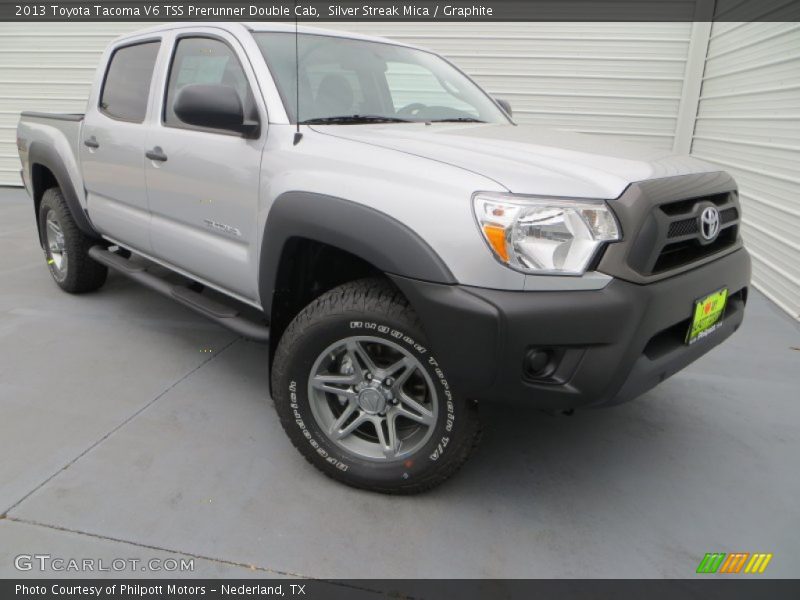 Silver Streak Mica / Graphite 2013 Toyota Tacoma V6 TSS Prerunner Double Cab
