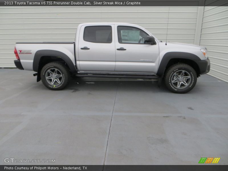 Silver Streak Mica / Graphite 2013 Toyota Tacoma V6 TSS Prerunner Double Cab