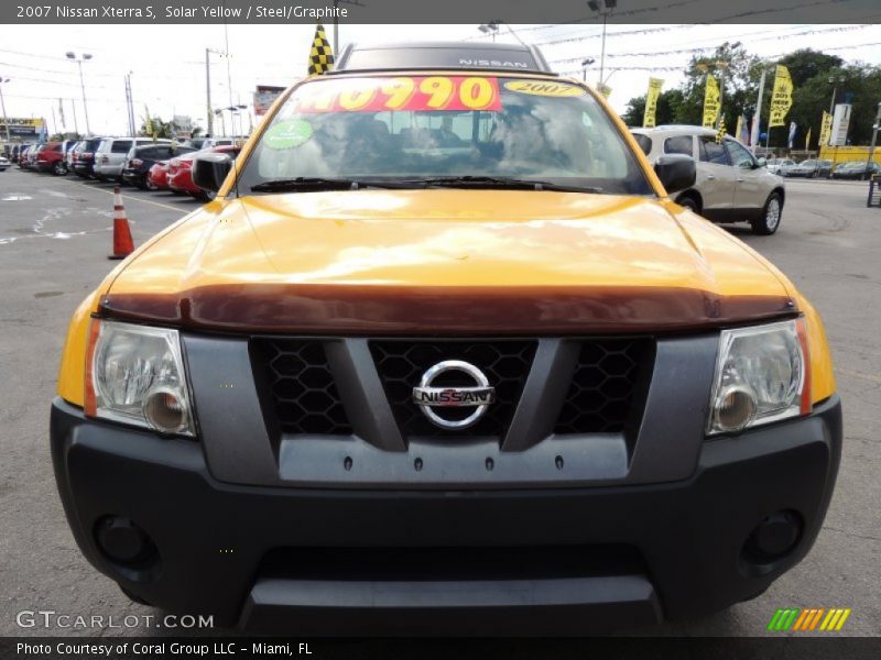 Solar Yellow / Steel/Graphite 2007 Nissan Xterra S