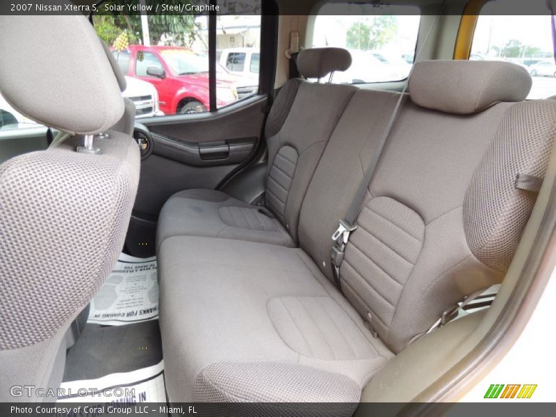 Solar Yellow / Steel/Graphite 2007 Nissan Xterra S