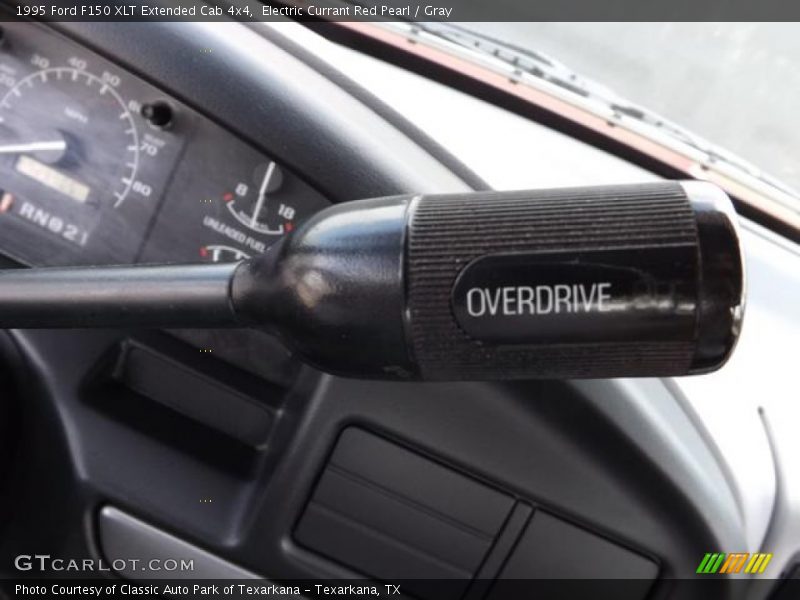 Controls of 1995 F150 XLT Extended Cab 4x4