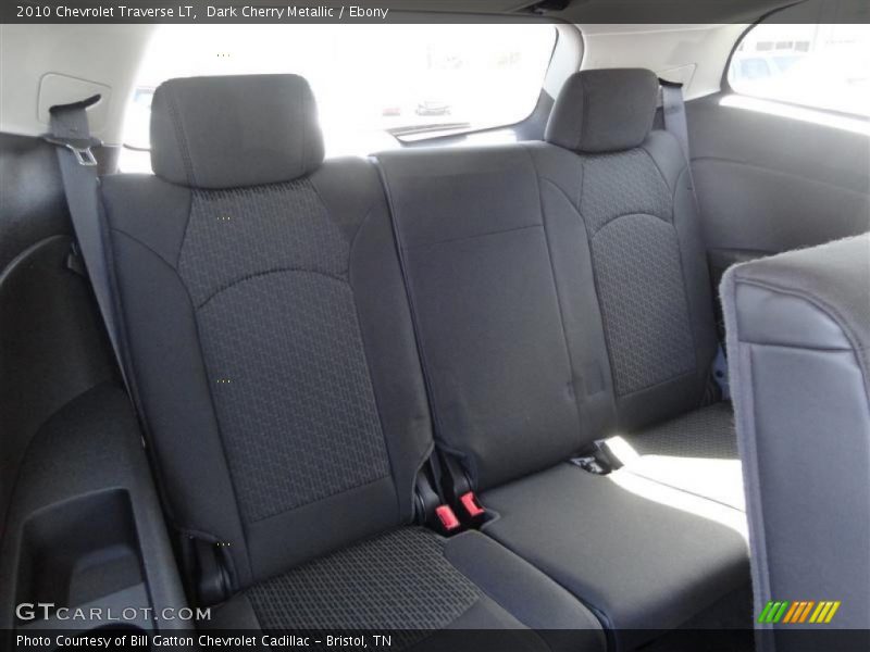 Dark Cherry Metallic / Ebony 2010 Chevrolet Traverse LT