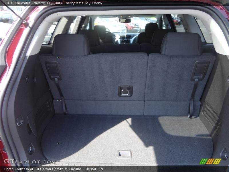 Dark Cherry Metallic / Ebony 2010 Chevrolet Traverse LT