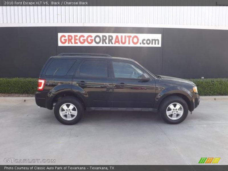 Black / Charcoal Black 2010 Ford Escape XLT V6