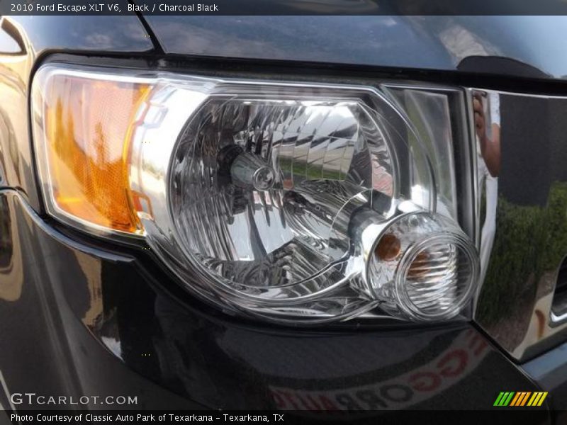 Black / Charcoal Black 2010 Ford Escape XLT V6