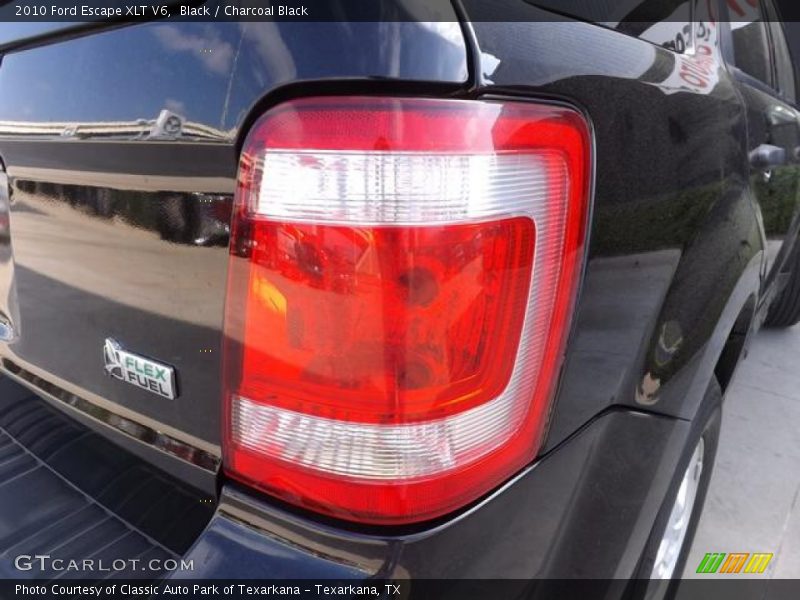 Black / Charcoal Black 2010 Ford Escape XLT V6