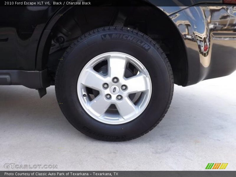 Black / Charcoal Black 2010 Ford Escape XLT V6