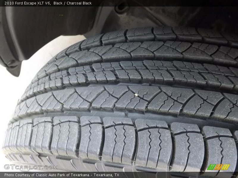 Black / Charcoal Black 2010 Ford Escape XLT V6