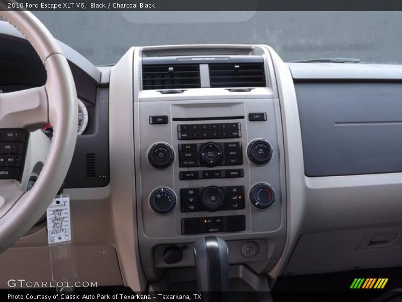 Black / Charcoal Black 2010 Ford Escape XLT V6