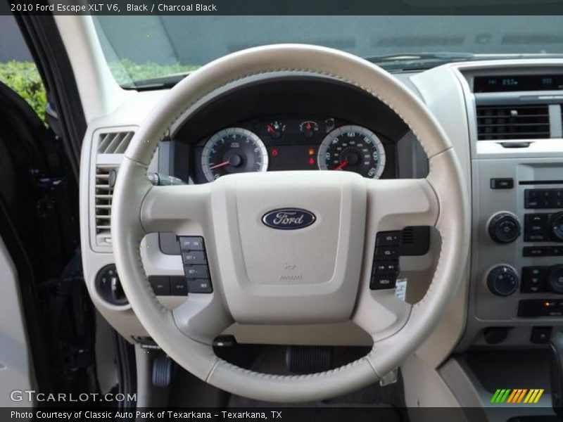 Black / Charcoal Black 2010 Ford Escape XLT V6