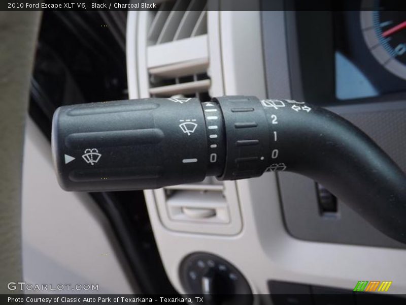 Black / Charcoal Black 2010 Ford Escape XLT V6