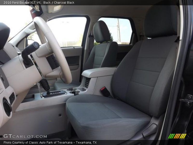 Black / Charcoal Black 2010 Ford Escape XLT V6