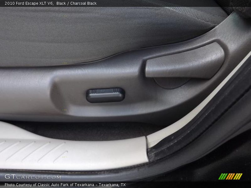 Black / Charcoal Black 2010 Ford Escape XLT V6