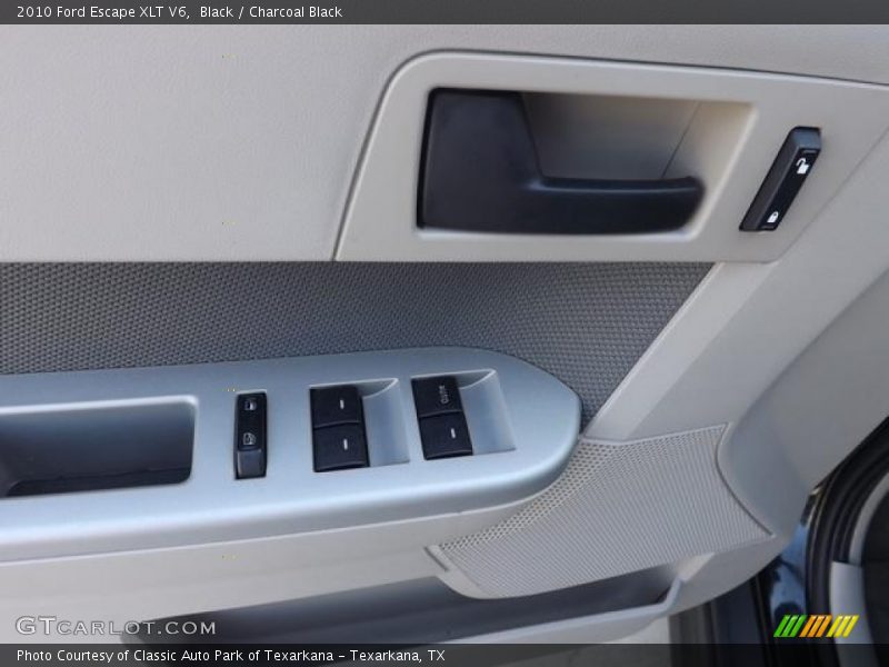 Black / Charcoal Black 2010 Ford Escape XLT V6