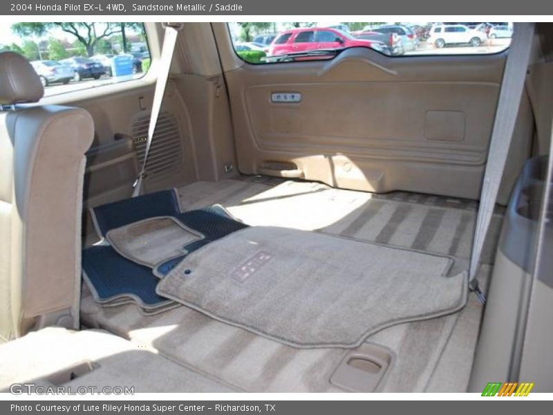 Sandstone Metallic / Saddle 2004 Honda Pilot EX-L 4WD