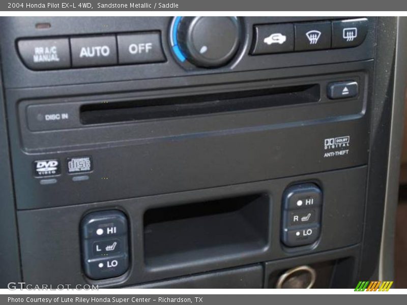 Sandstone Metallic / Saddle 2004 Honda Pilot EX-L 4WD