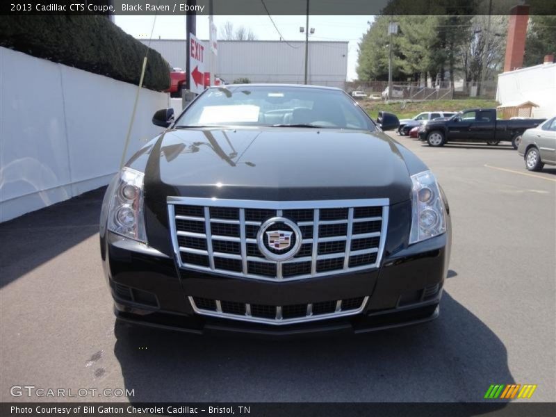 Black Raven / Ebony 2013 Cadillac CTS Coupe