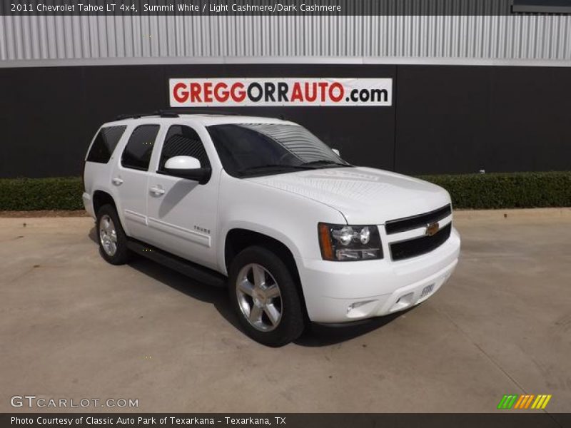 Summit White / Light Cashmere/Dark Cashmere 2011 Chevrolet Tahoe LT 4x4