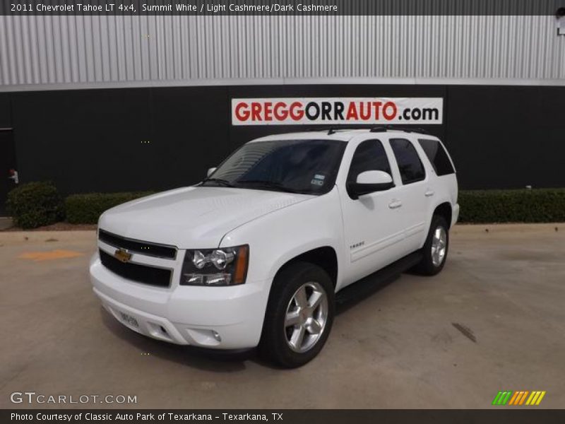Summit White / Light Cashmere/Dark Cashmere 2011 Chevrolet Tahoe LT 4x4