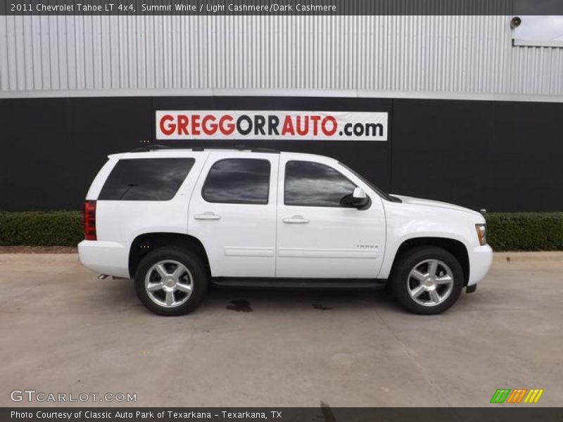 Summit White / Light Cashmere/Dark Cashmere 2011 Chevrolet Tahoe LT 4x4