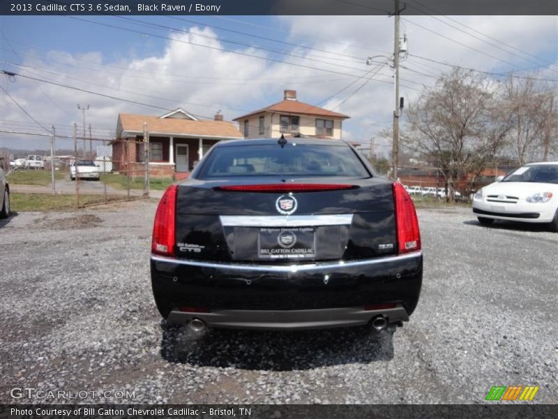 Black Raven / Ebony 2013 Cadillac CTS 3.6 Sedan