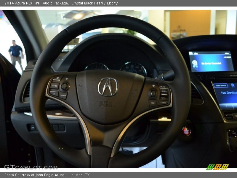 Crystal Black Pearl / Ebony 2014 Acura RLX Krell Audio Package
