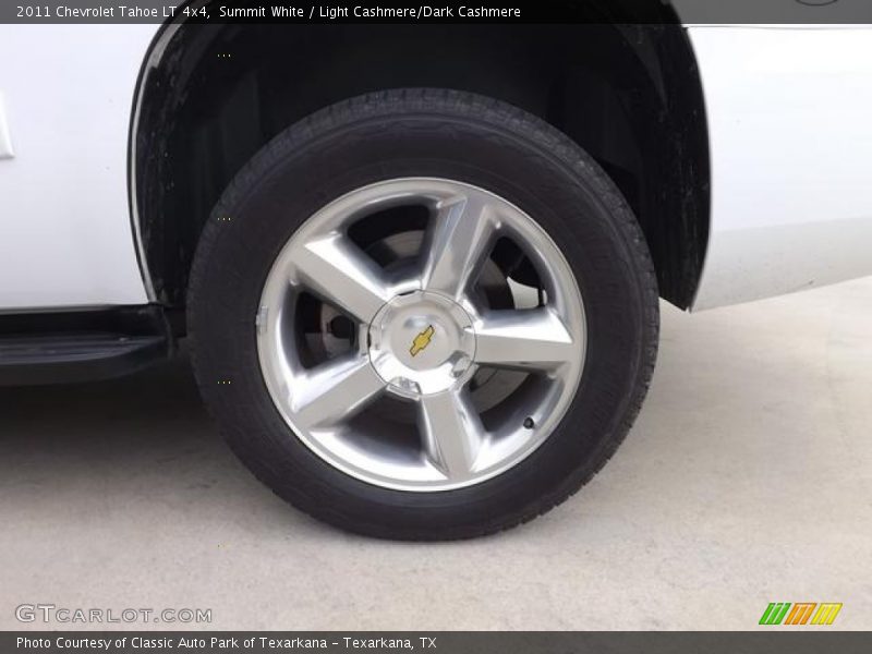 Summit White / Light Cashmere/Dark Cashmere 2011 Chevrolet Tahoe LT 4x4