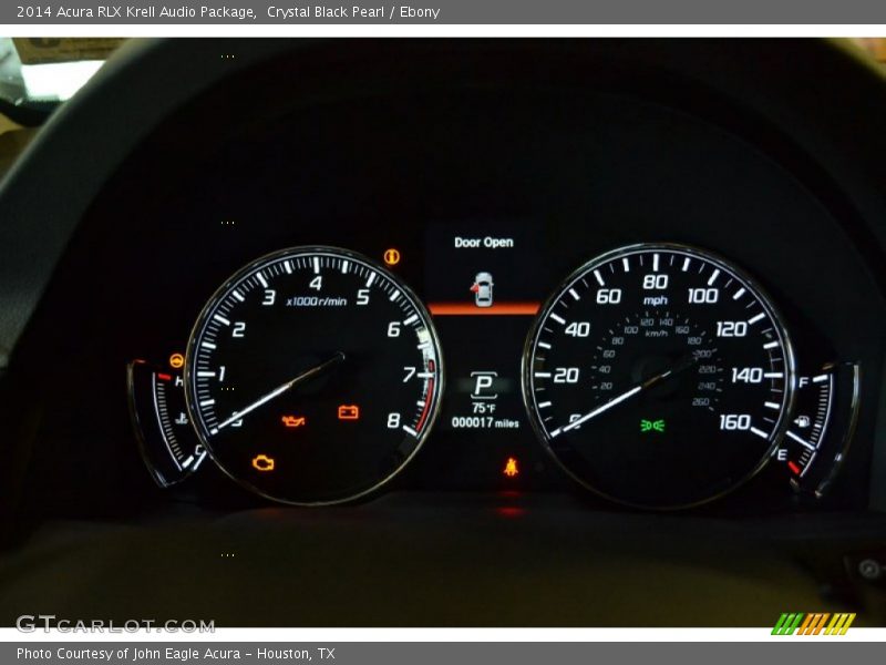  2014 RLX Krell Audio Package Krell Audio Package Gauges