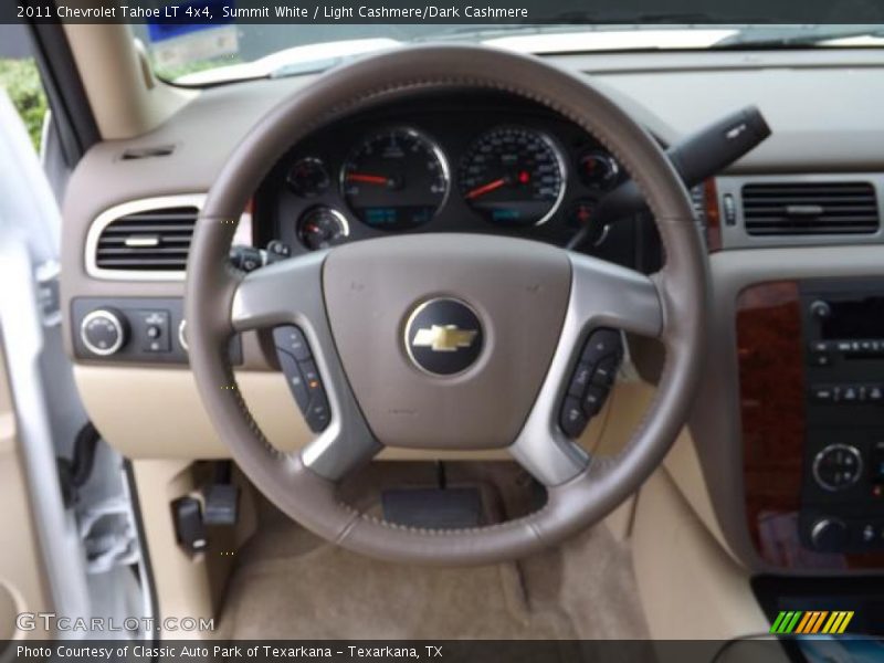 Summit White / Light Cashmere/Dark Cashmere 2011 Chevrolet Tahoe LT 4x4