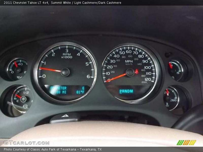 Summit White / Light Cashmere/Dark Cashmere 2011 Chevrolet Tahoe LT 4x4