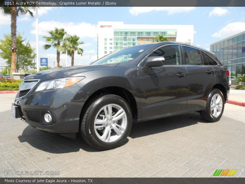 Graphite Luster Metallic / Ebony 2013 Acura RDX Technology