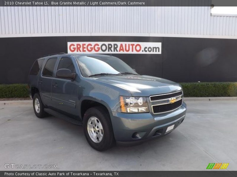 Blue Granite Metallic / Light Cashmere/Dark Cashmere 2010 Chevrolet Tahoe LS