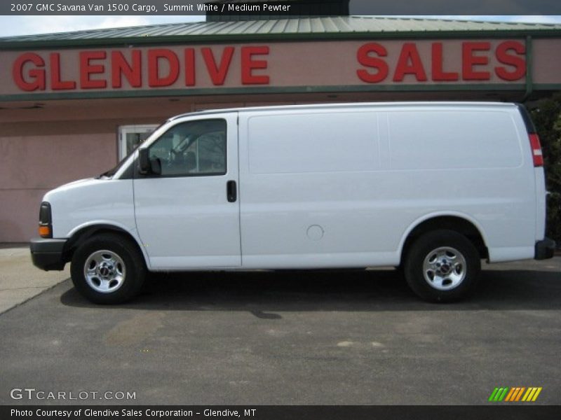 Summit White / Medium Pewter 2007 GMC Savana Van 1500 Cargo