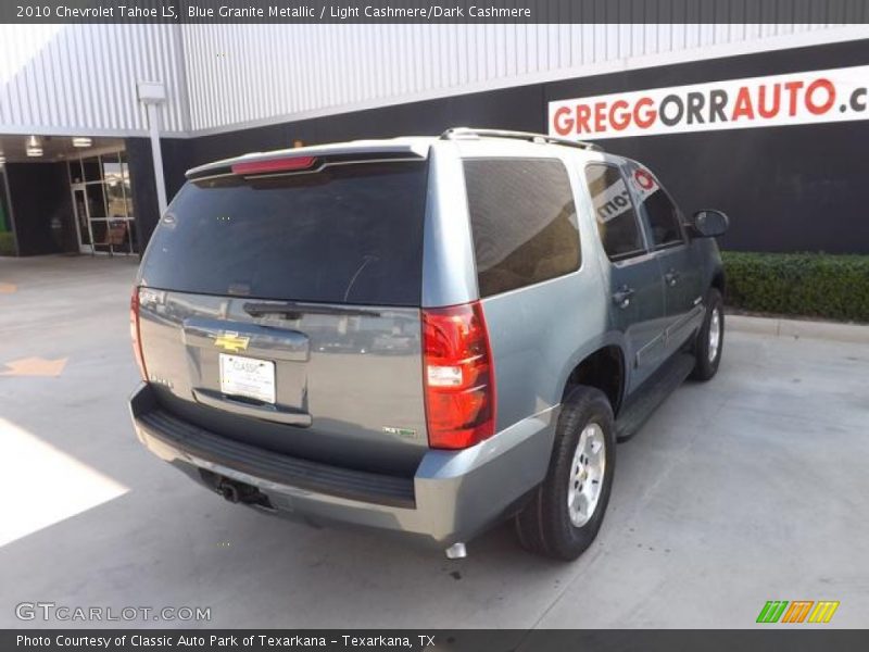 Blue Granite Metallic / Light Cashmere/Dark Cashmere 2010 Chevrolet Tahoe LS