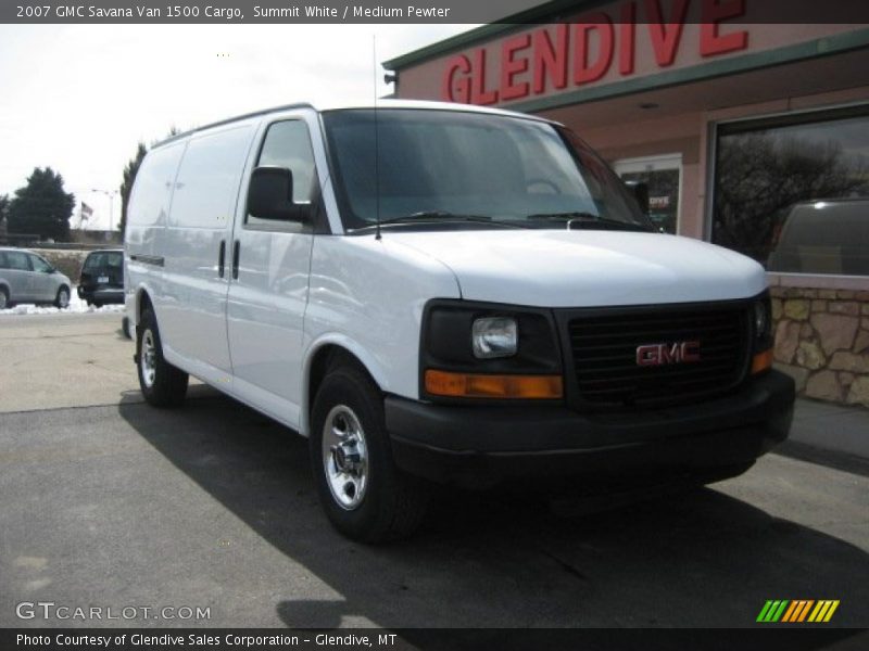 Summit White / Medium Pewter 2007 GMC Savana Van 1500 Cargo